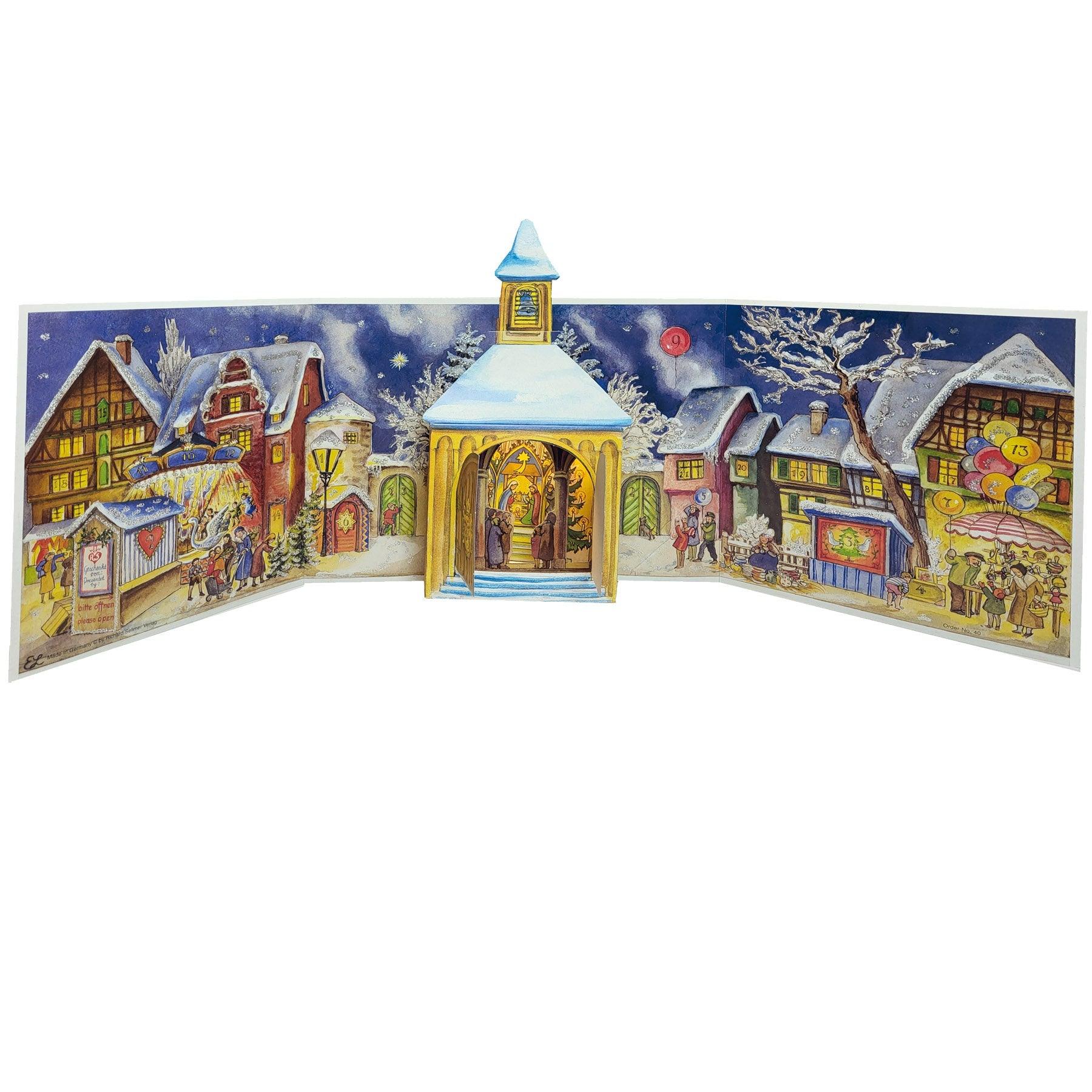 sellmer-verlag-panorama-adventskalender-kapellenplatz-3-d image 1