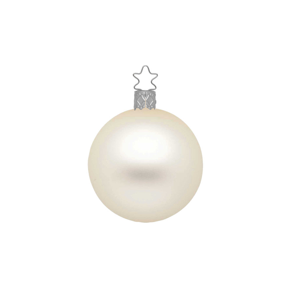 inge-glas-kugeln-champagner-matt-christbaumkugel-10-cm image 2