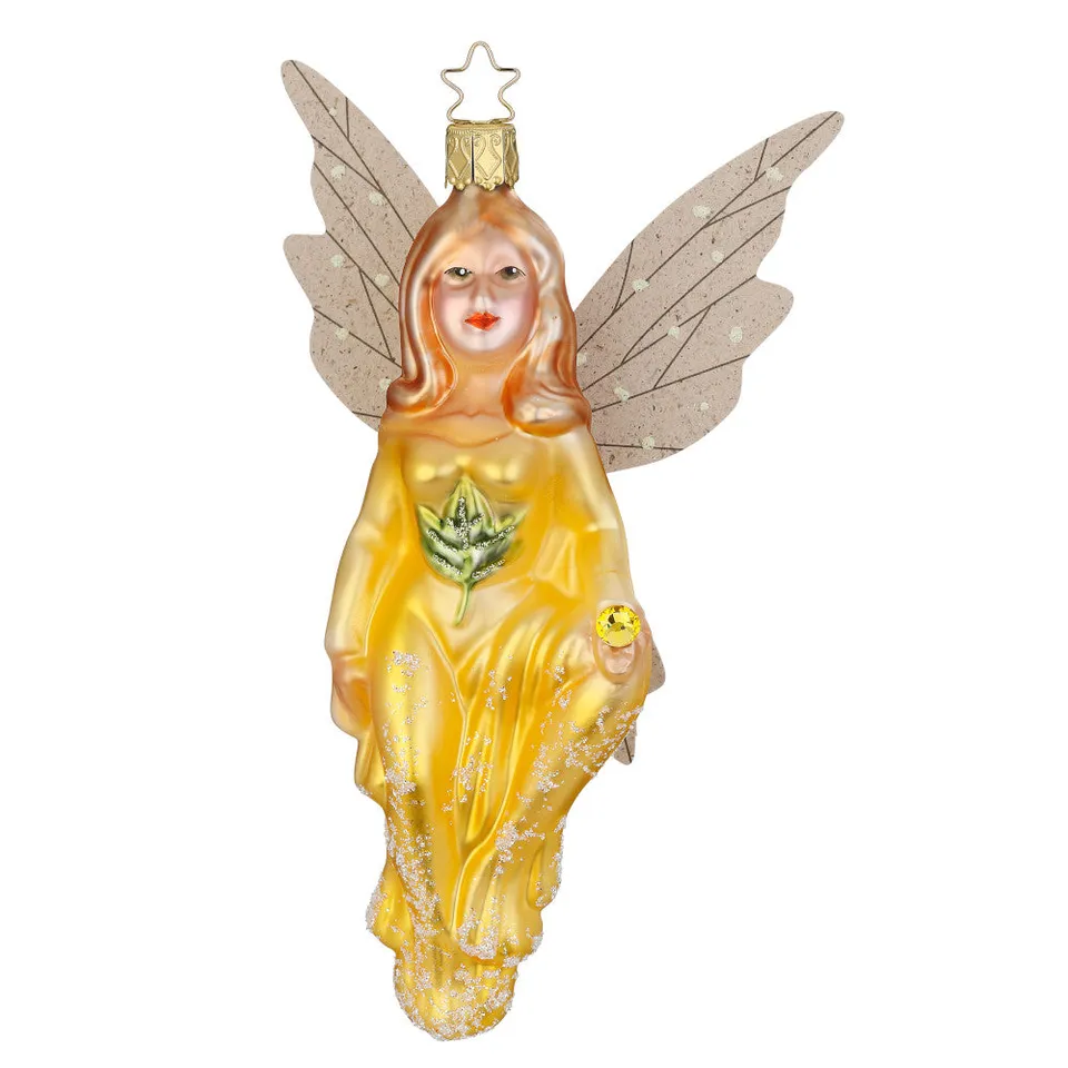 inge-glas-sitara-glas-ornament-15-5-cm-gelb image 1