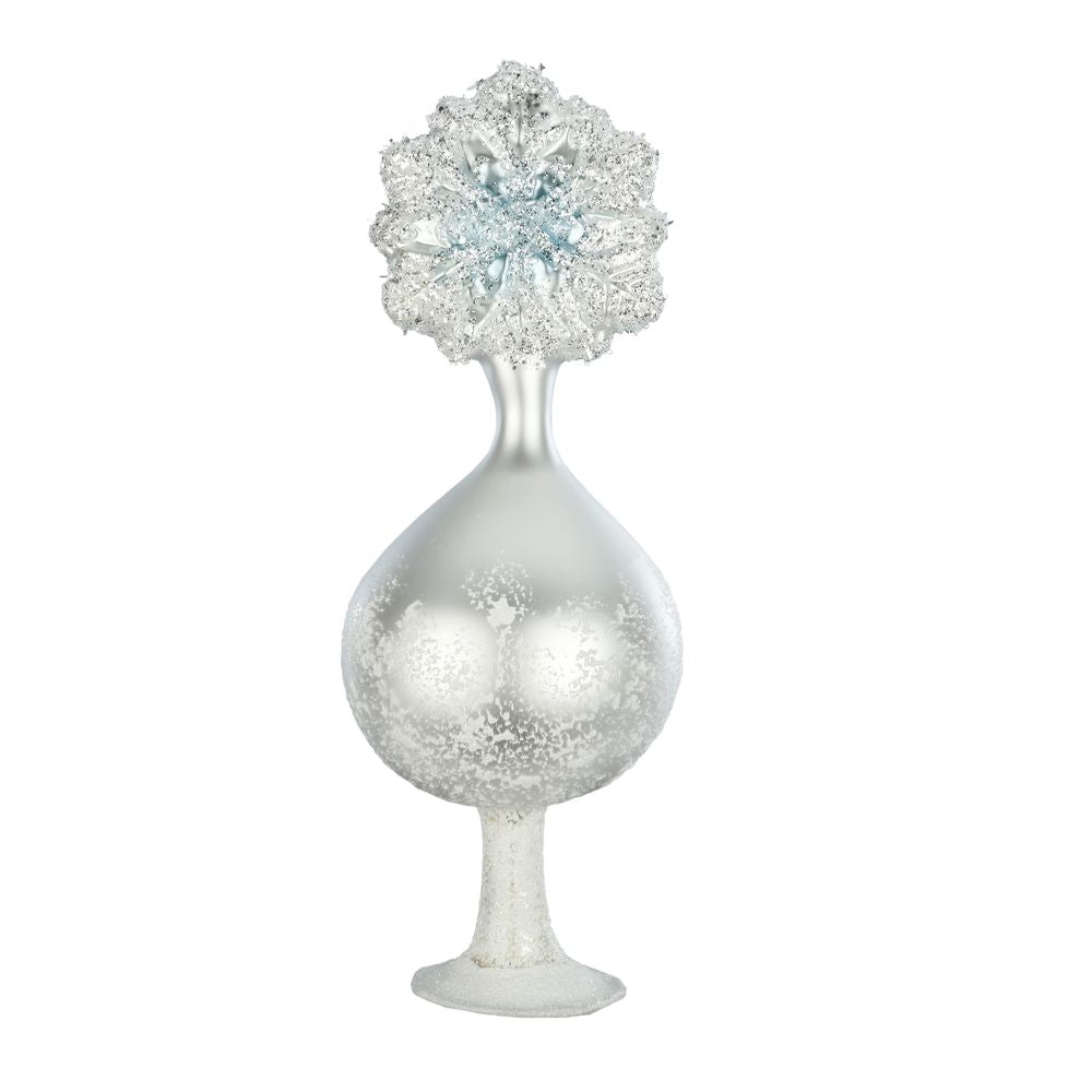 inge-glas-schneeflocke-glas-anh-nger-8-x-22-5-cm-wei image 1
