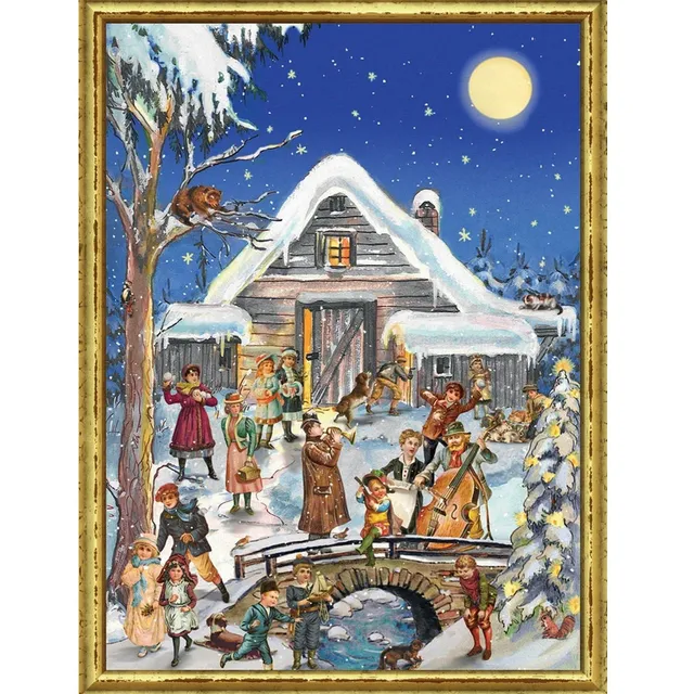 sellmer-verlag-adventskalender-weihnachtliche-musikanten-gro-format-hoch image 1