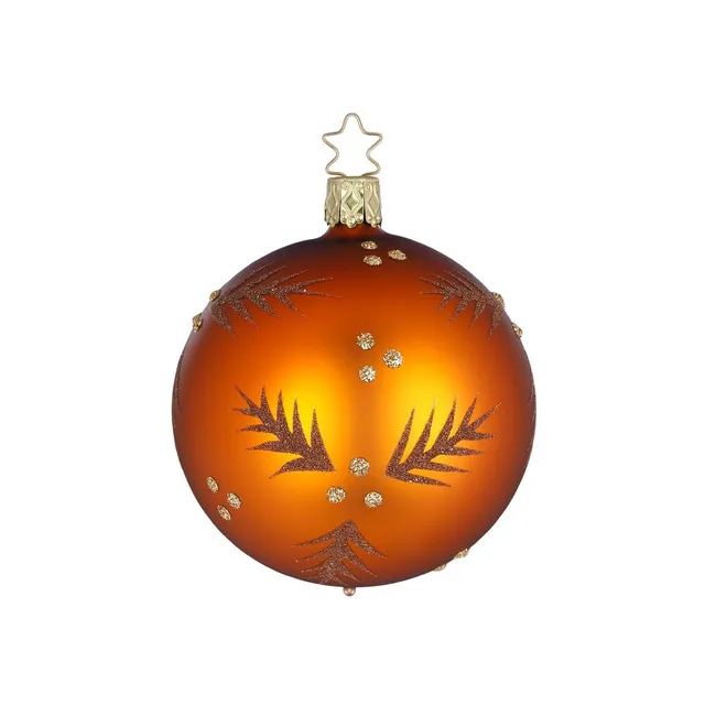 inge-glas-tannenzauber-glas-christbaumkugel-braun-6-cm image 1