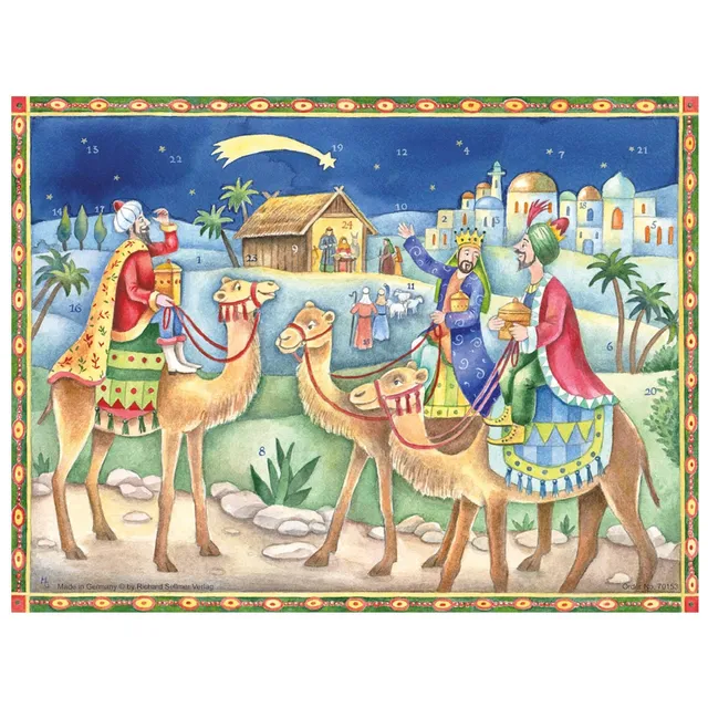 sellmer-verlag-adventskalender-heilige-drei-k-nige-bringen-gaben image 1