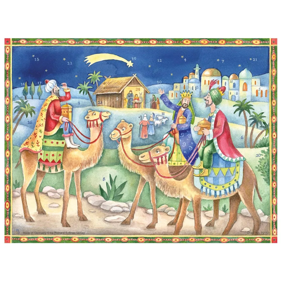 sellmer-verlag-adventskalender-heilige-drei-k-nige-bringen-gaben image 1