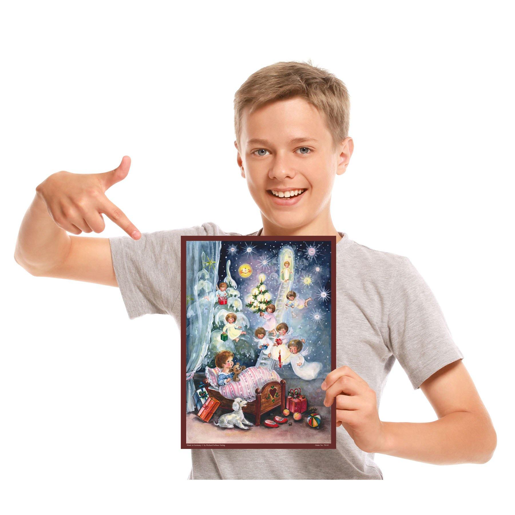 sellmer-verlag-adventskalender-engelstraum-gro-format-mit-glimmer image 5