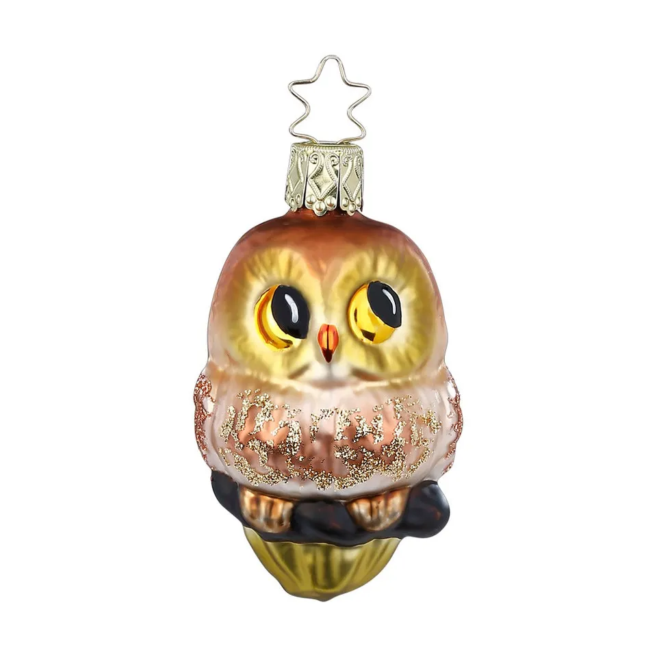 inge-glas-fr-hliche-waldeule-glas-anh-nger-eule-7-cm image 1