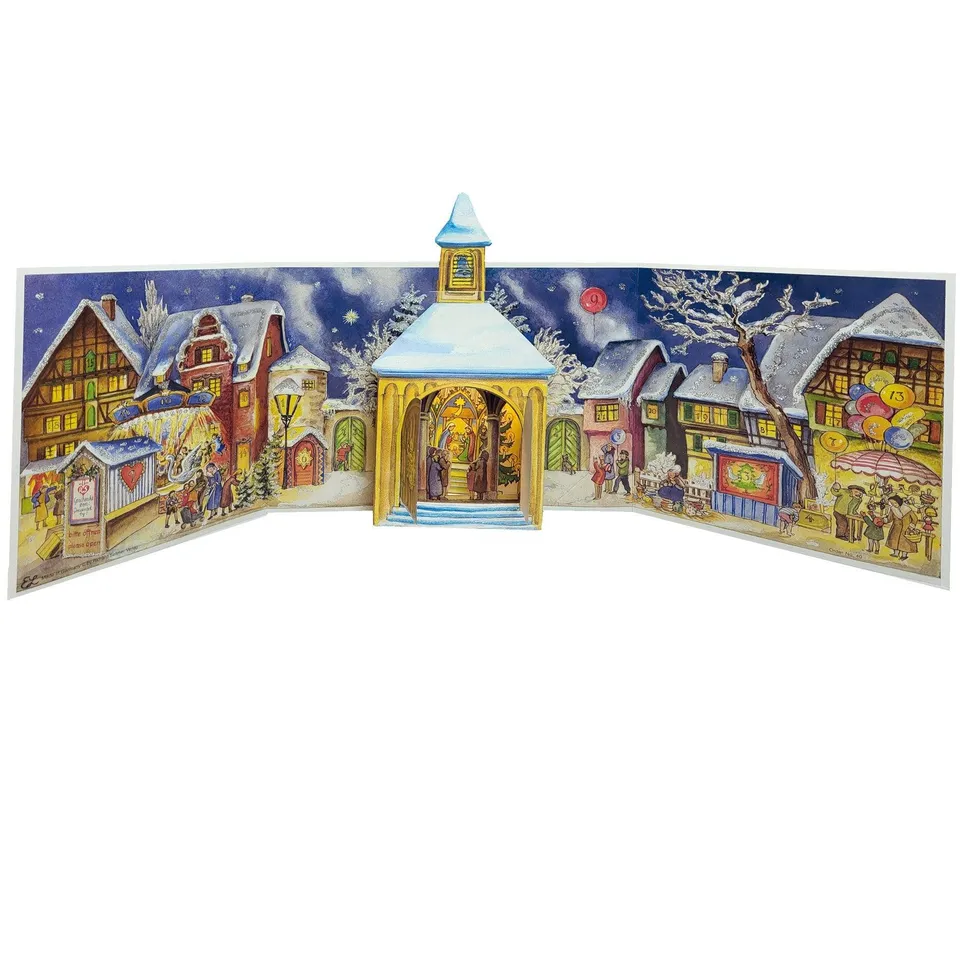 sellmer-verlag-panorama-adventskalender-kapellenplatz-3-d image 1
