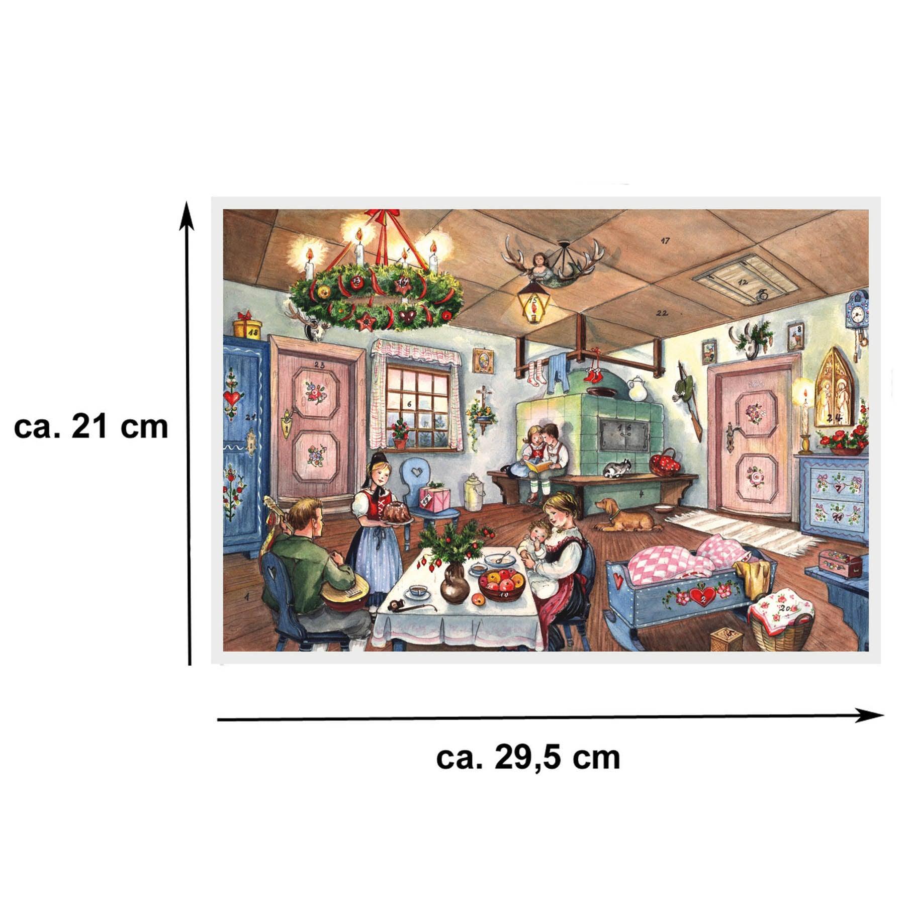 sellmer-verlag-adventskalender-a4-in-der-stube-historisch image 3