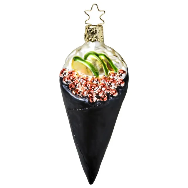 inge-glas-temaki-glas-baumkugel-10-5-cm-schwarz image 1