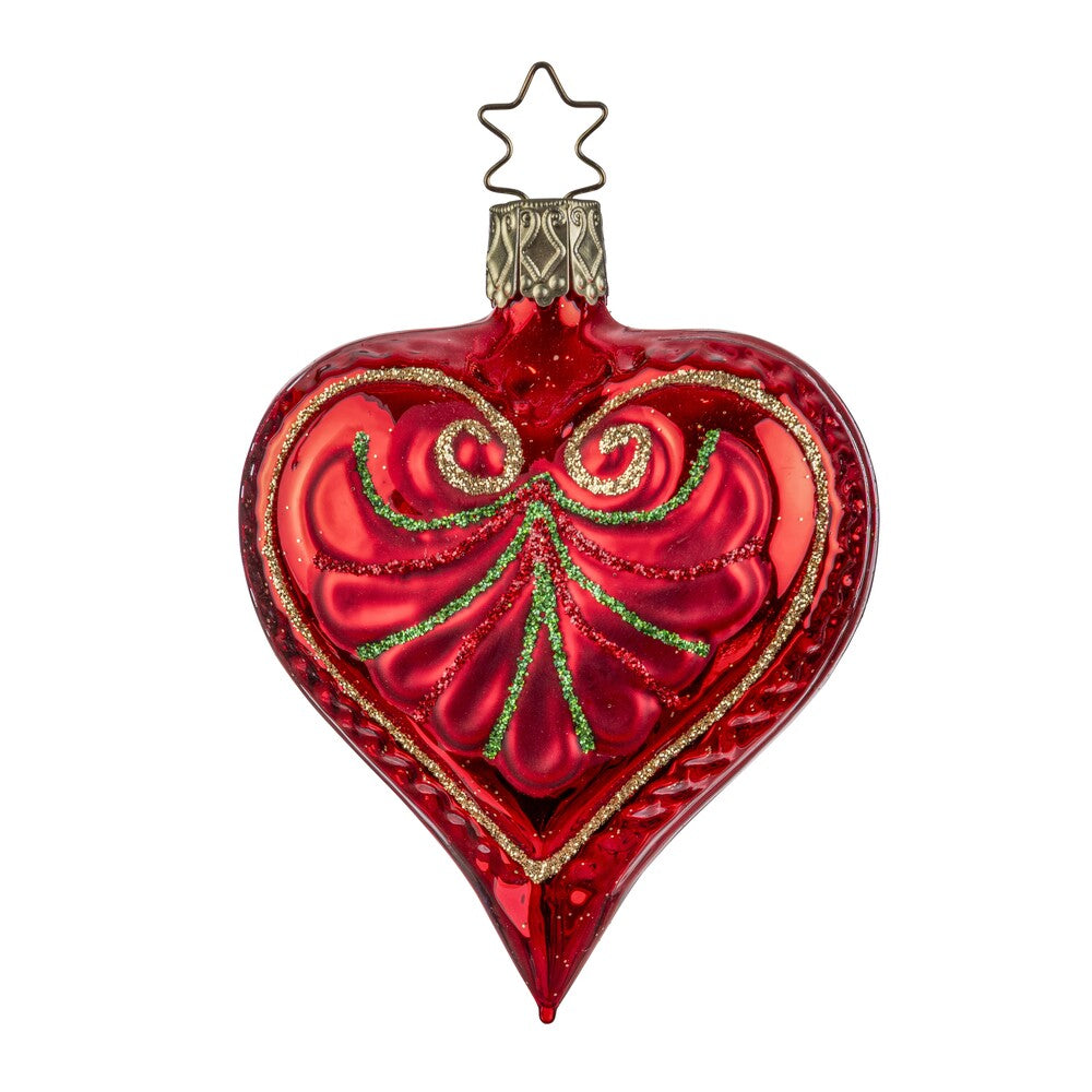 inge-glas-manufaktur-weihnachtliches-herz-anh-nger-8-cm image 1