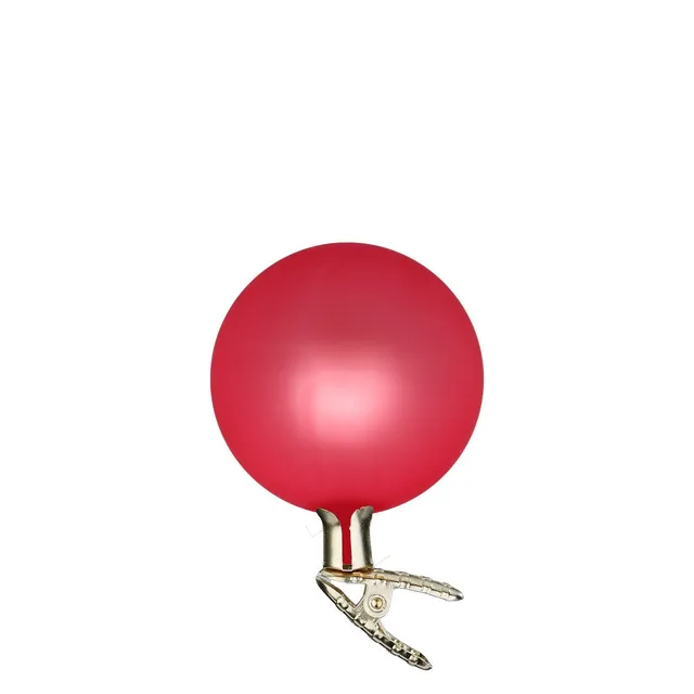 inge-glas-kugeln-auf-clip-pfingstrose-matt-christbaumkugeln-10-cm image 1