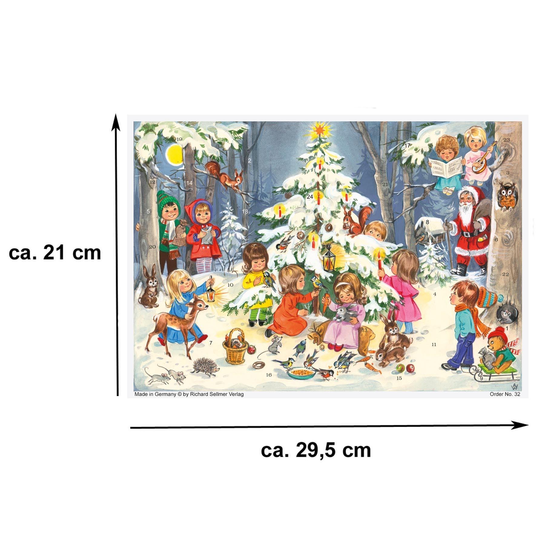 sellmer-verlag-adventskalender-a4-spiel-und-spa-am-weihnachtsbaum-kinder-advents image 3