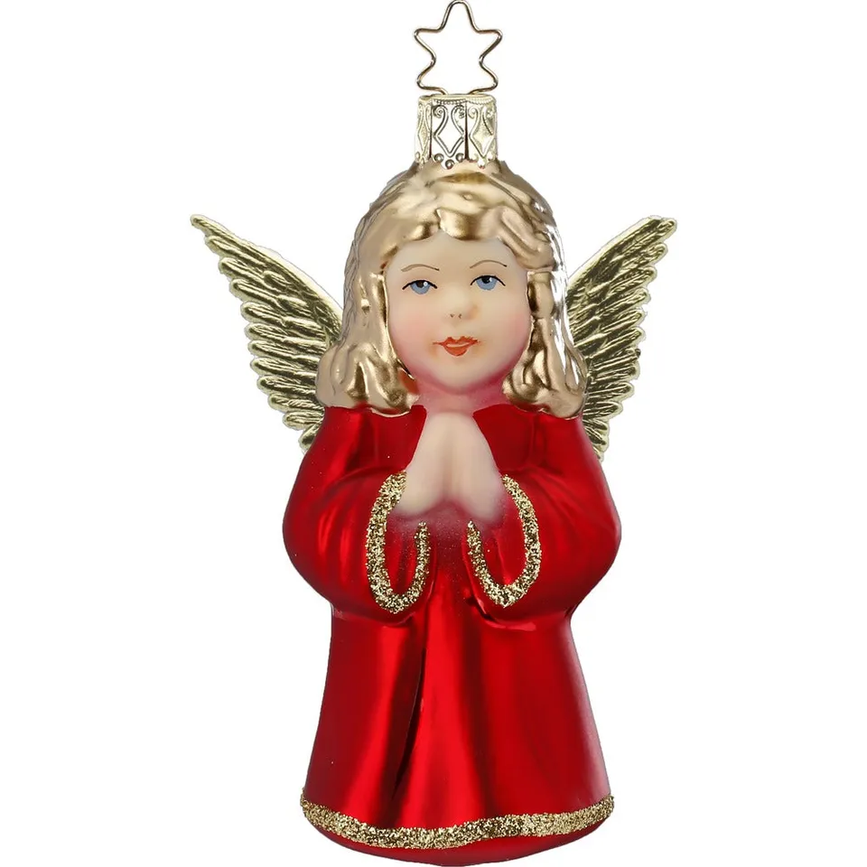 inge-glas-christbaum-engel-10-5-cm-traditionell image 1