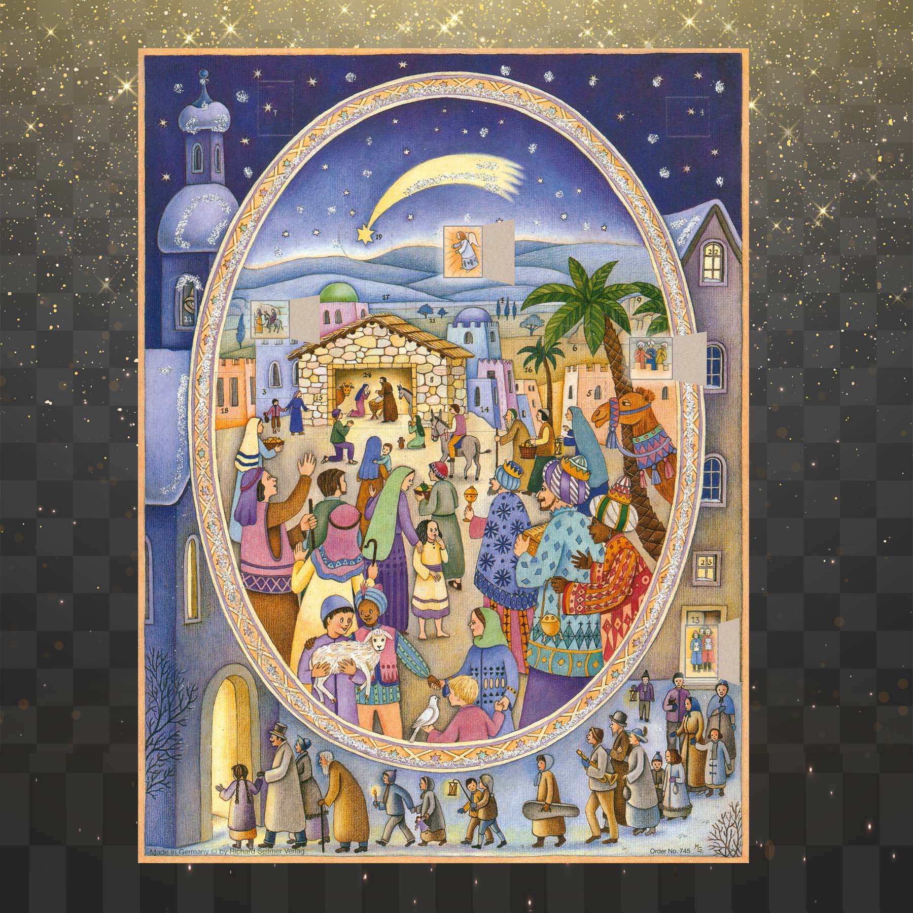 sellmer-verlag-adventskalender-weihnachten-ist-berall-papier-adventskalender-gro image 2