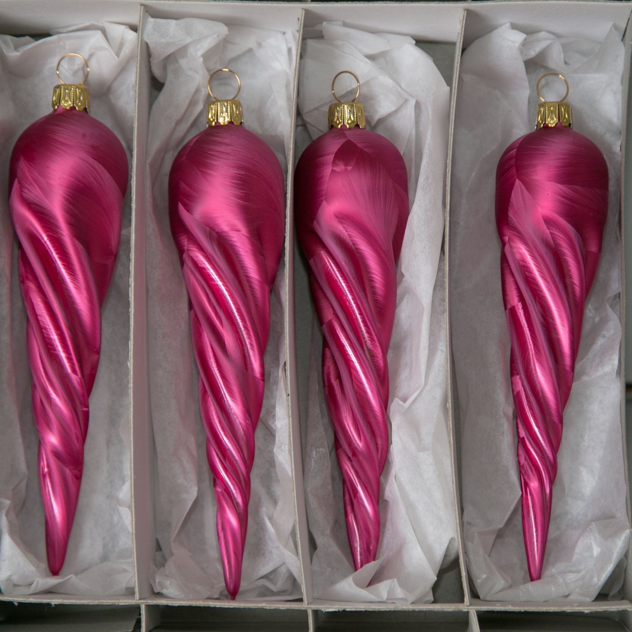 lauschaer-glas-eiszapfen-dick-eislack-beere-4-st-ck-christbaumschmuck image 1