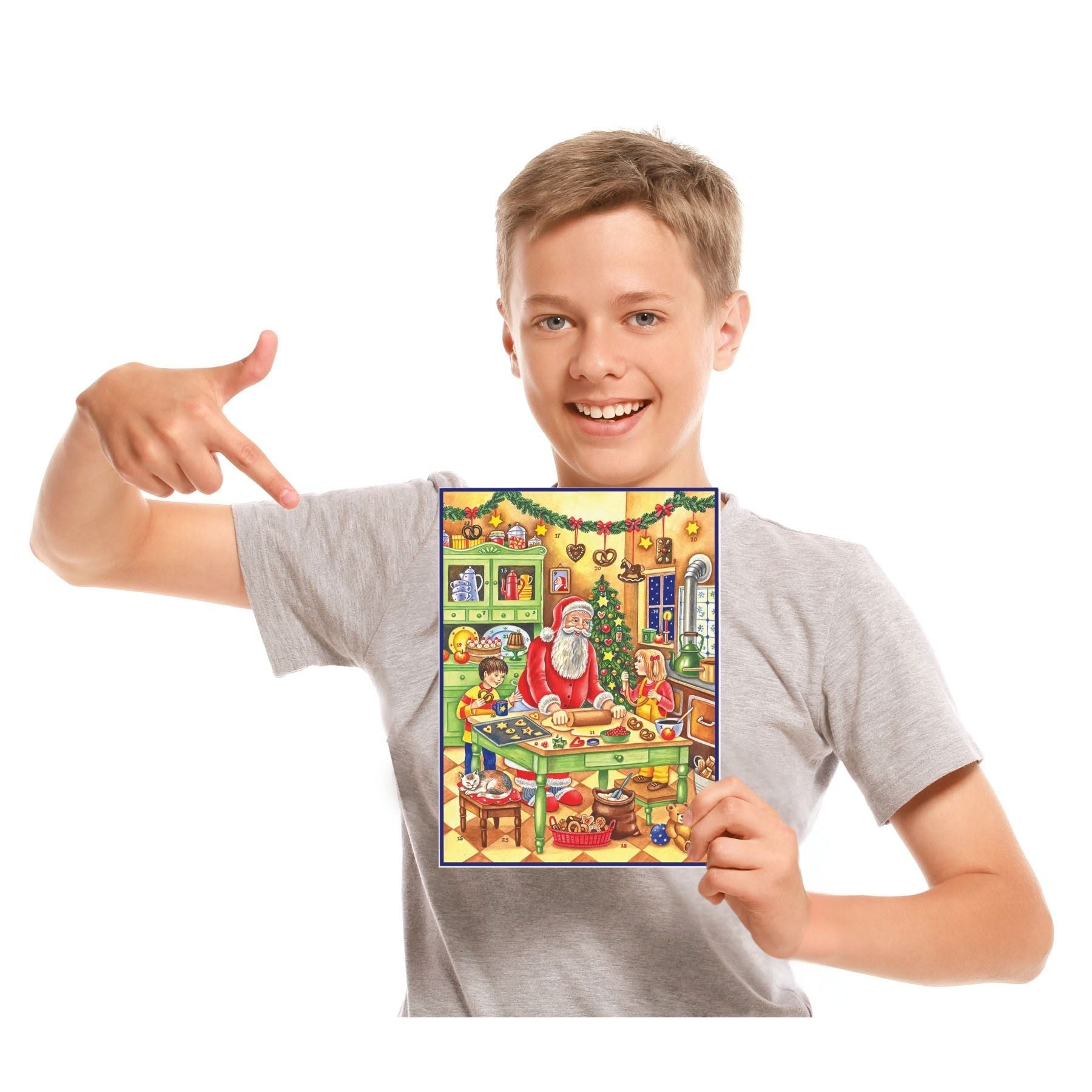 sellmer-verlag-adventskalender-backen-mit-dem-weihnachtsmann-gro-format-hochform image 2