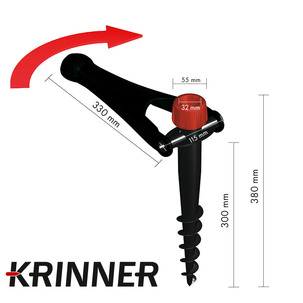 krinner-vario-drill-schwarz-sonnenschirmhalter-erdanker image 4