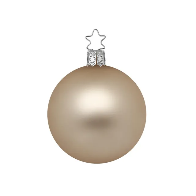 inge-glas-kugel-steinbock-matt-christbaumkugel-12-cm image 1
