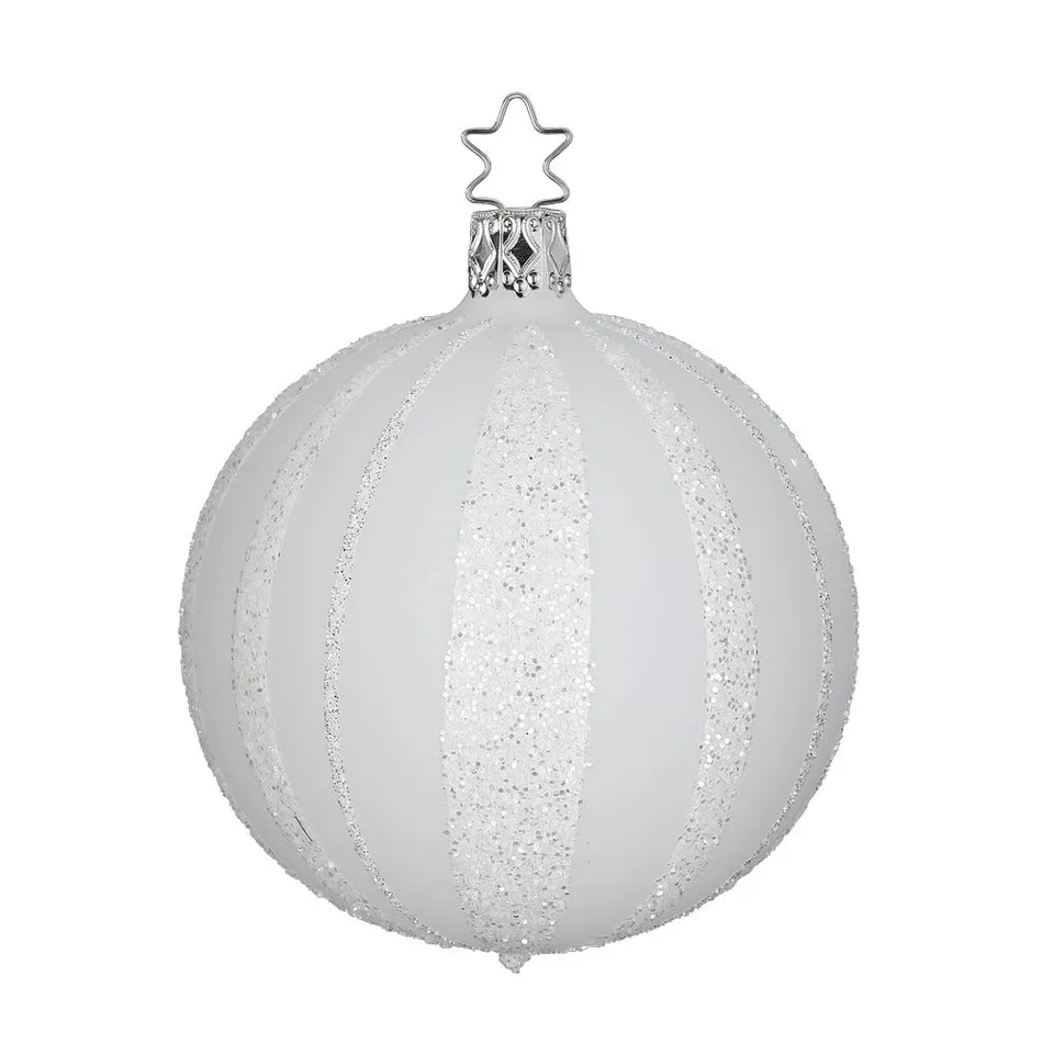 inge-glas-schimmernde-streifen-christbaumkugel-glas-8-cm image 1
