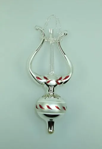 lauschaer-glas-harfe-umsponnen-christbaumschmuck image 1