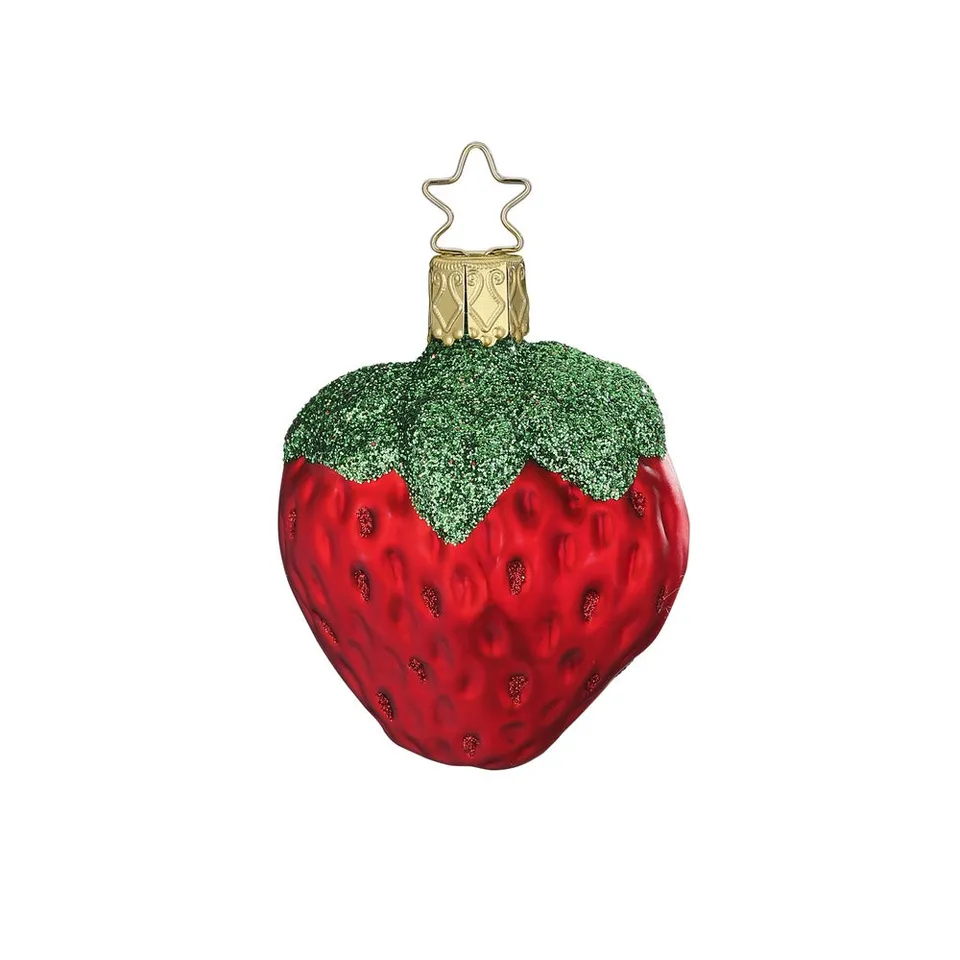 inge-glas-manufaktur-erdbeere-christbaumschmuck-6-5-cm image 1