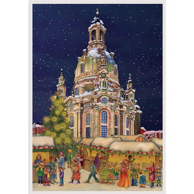 sellmer-verlag-adventskalender-frauenkirche-dresden-gro-format-hochformat-st-dte image 1