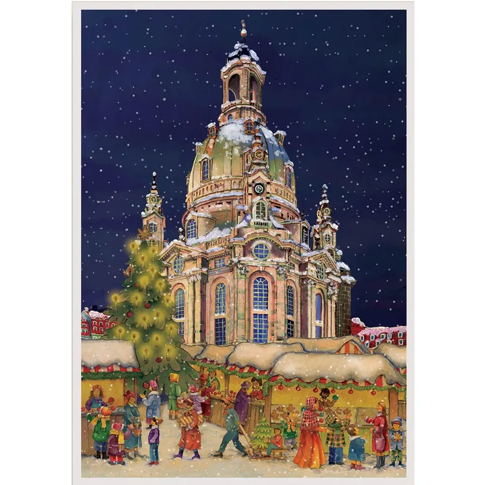 sellmer-verlag-adventskalender-frauenkirche-dresden-gro-format-hochformat-st-dte image 1