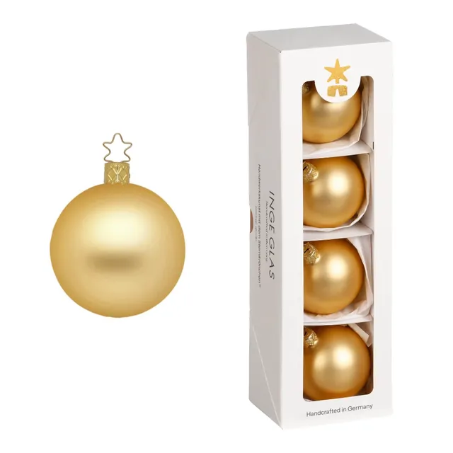 inge-glas-kugeln-inkagold-matt-christbaumkugeln-6-cm image 1