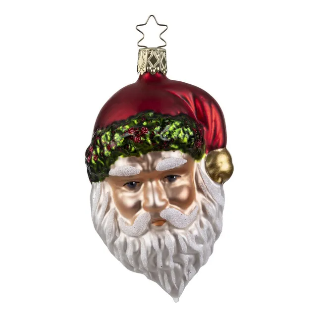 inge-glas-festlicher-weihnachtsmann-10-5-cm-glasfigur image 1