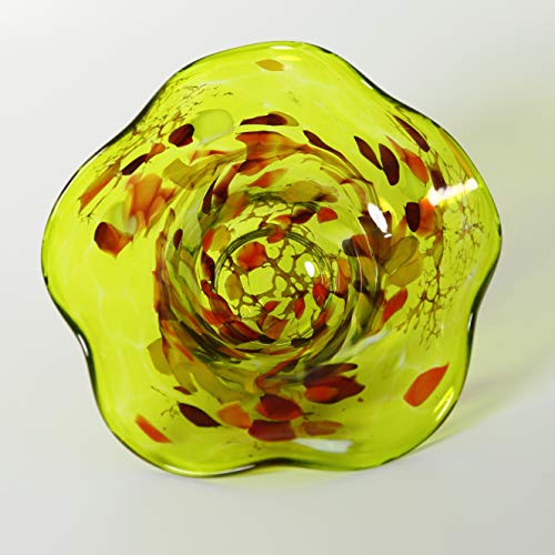 lauschaer-glas-kerzenhalter-schale-zitronengelb-13-cm-h-5-cm-mundgeblasen-handge image 6