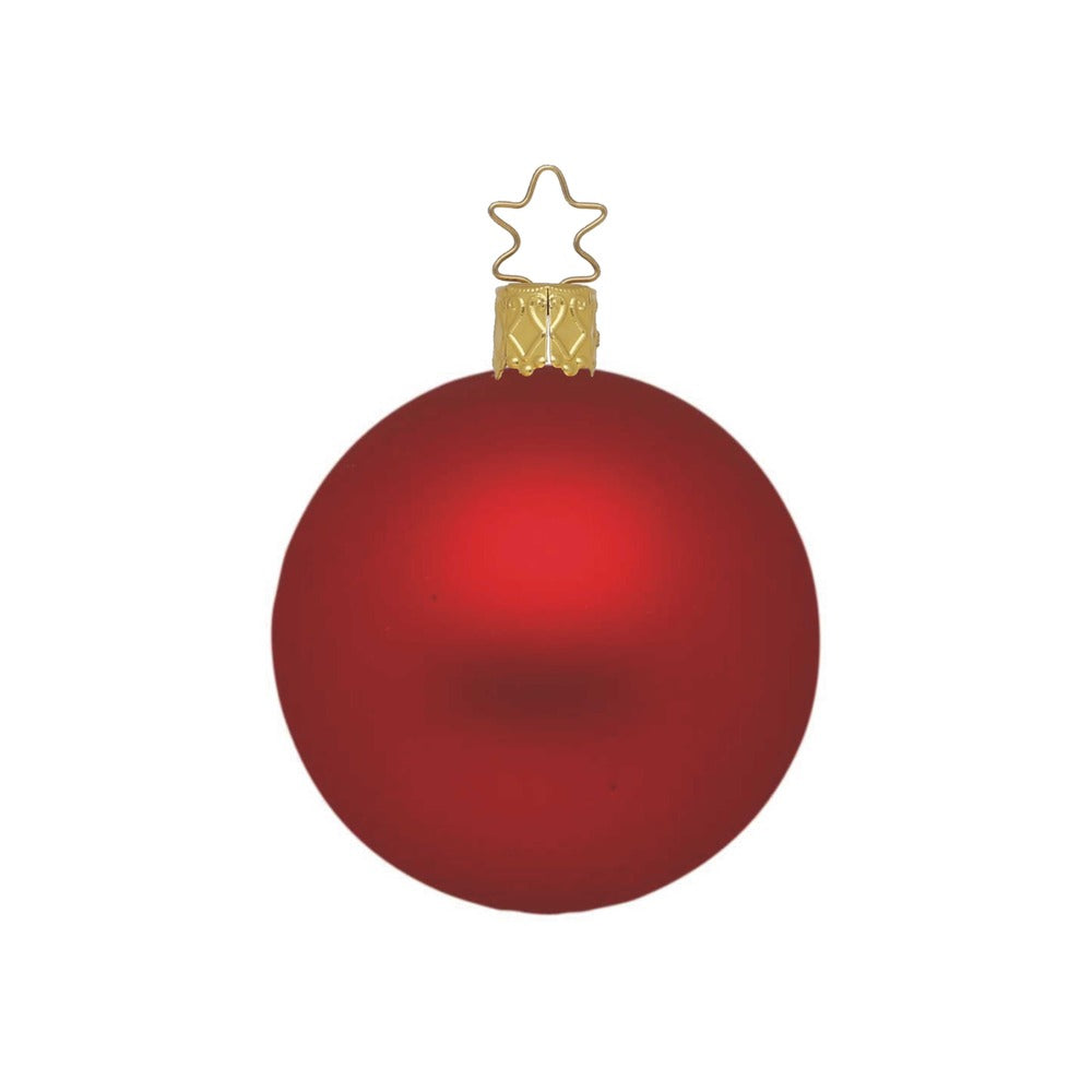 inge-glas-kugel-christbaumkugel-12-cm-ochsenblut-matt image 1