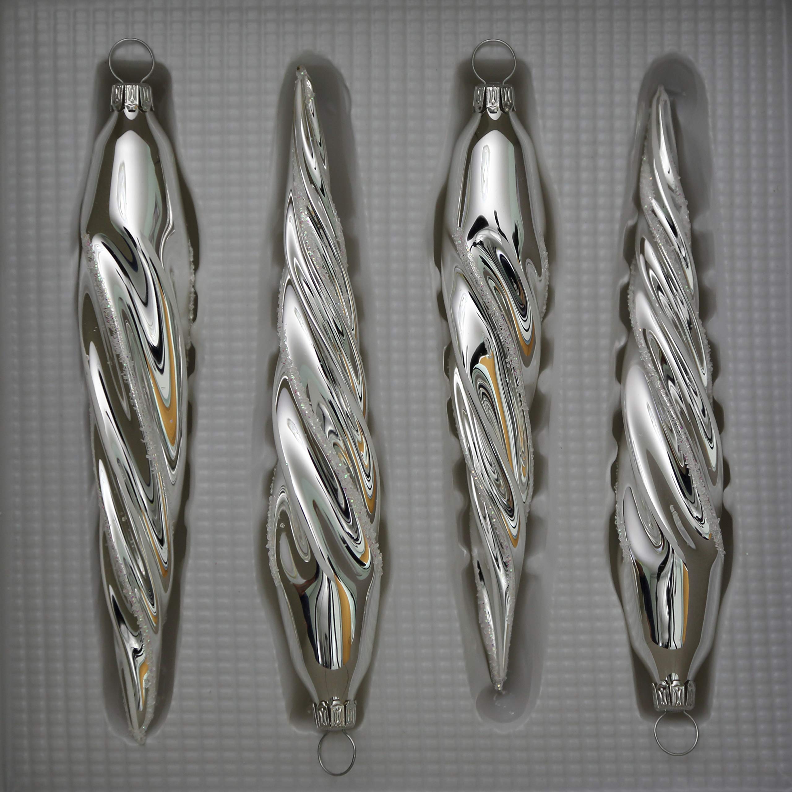 lauschaer-glas-eiszapfen-silber-mit-dekor-d-nn-mundgeblasen image 2
