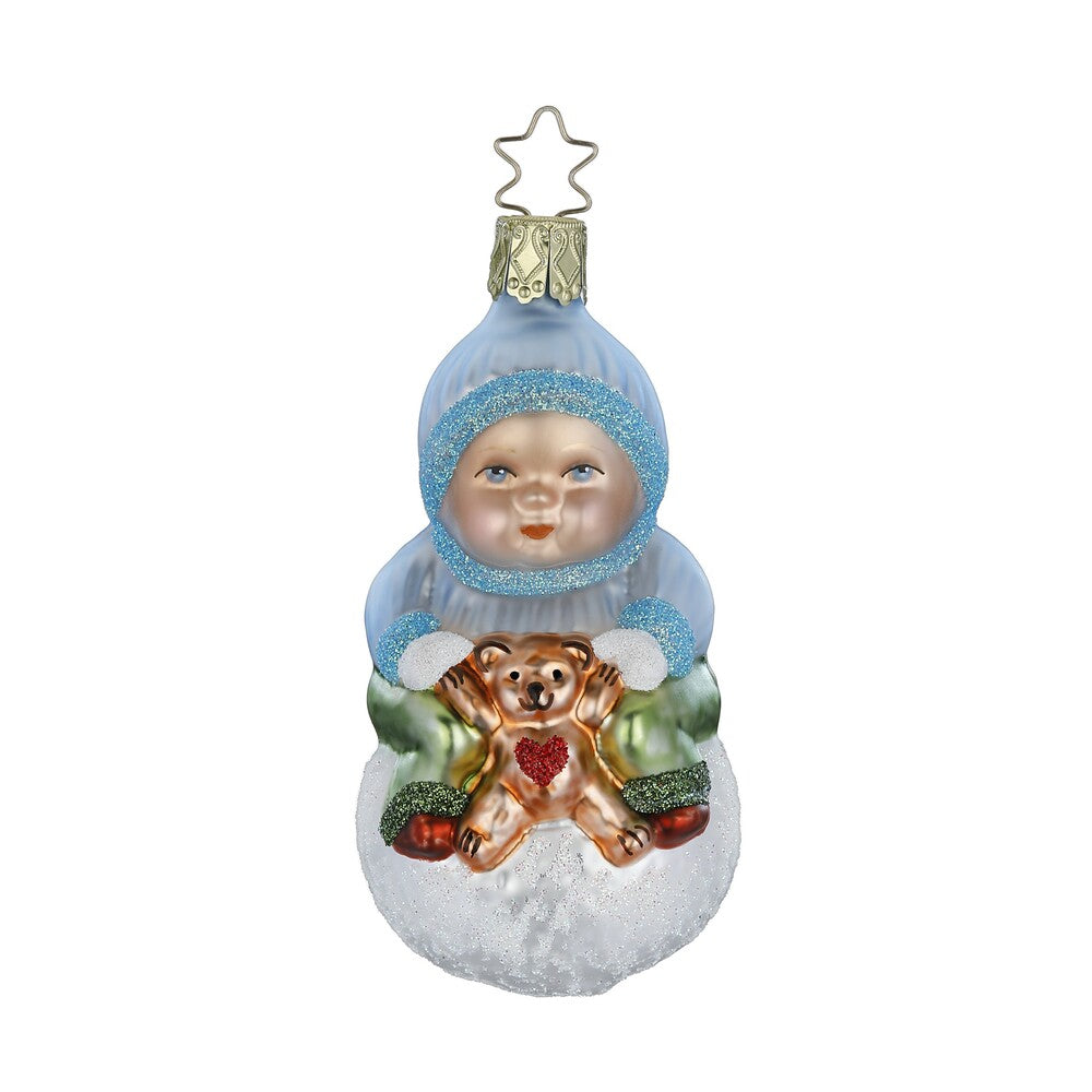 inge-glas-junge-im-schnee-glasfigur-9-5-cm image 1
