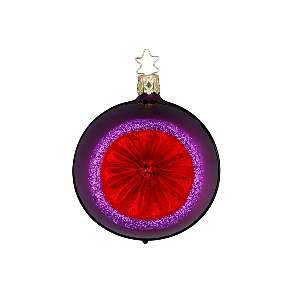 inge-glas-funkelnde-pracht-christbaumkugel-glas-8-cm-lila-reflex image 1