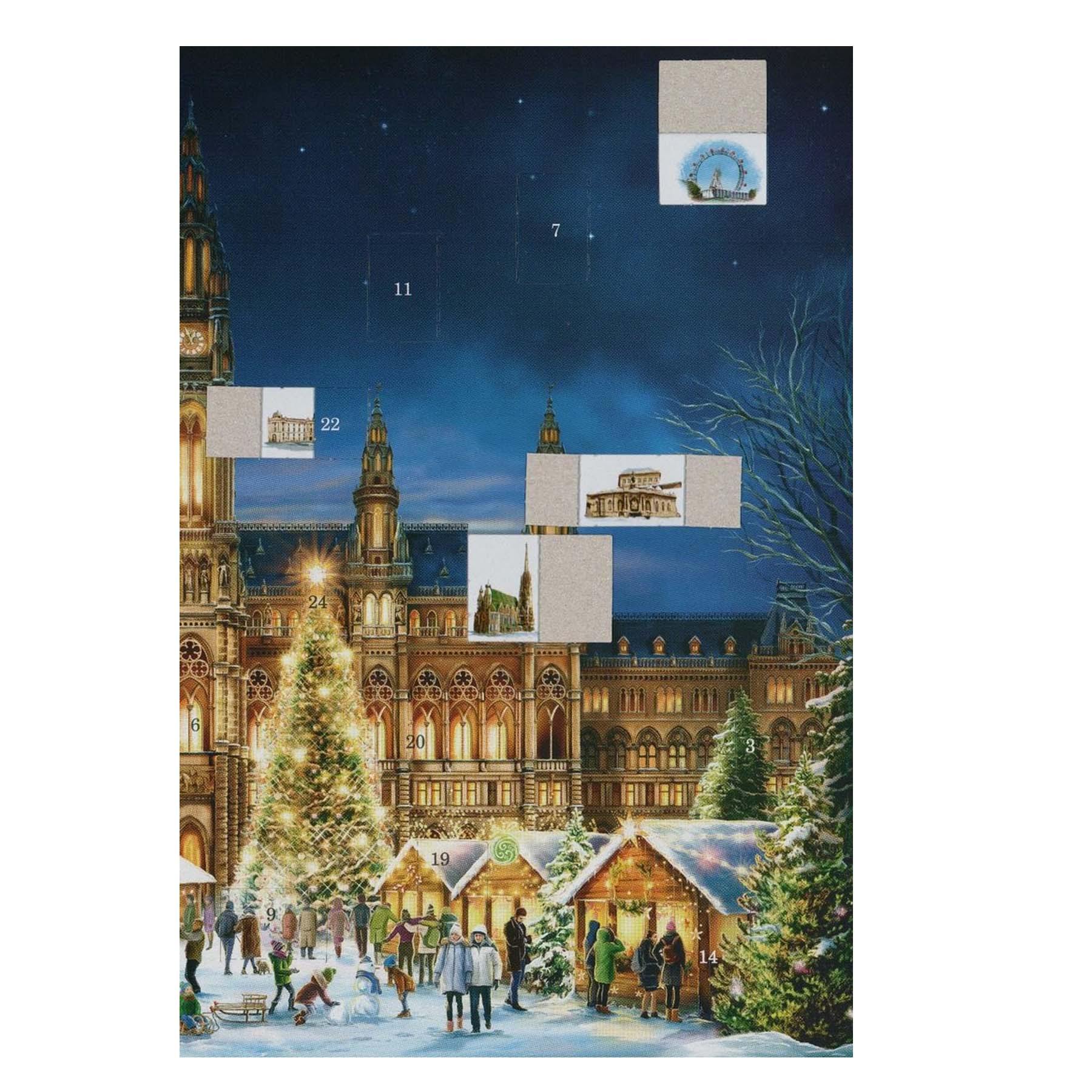 sellmer-verlag-adventskalender-wien-rathaus-a3-papier-adventskalender-querformat image 3