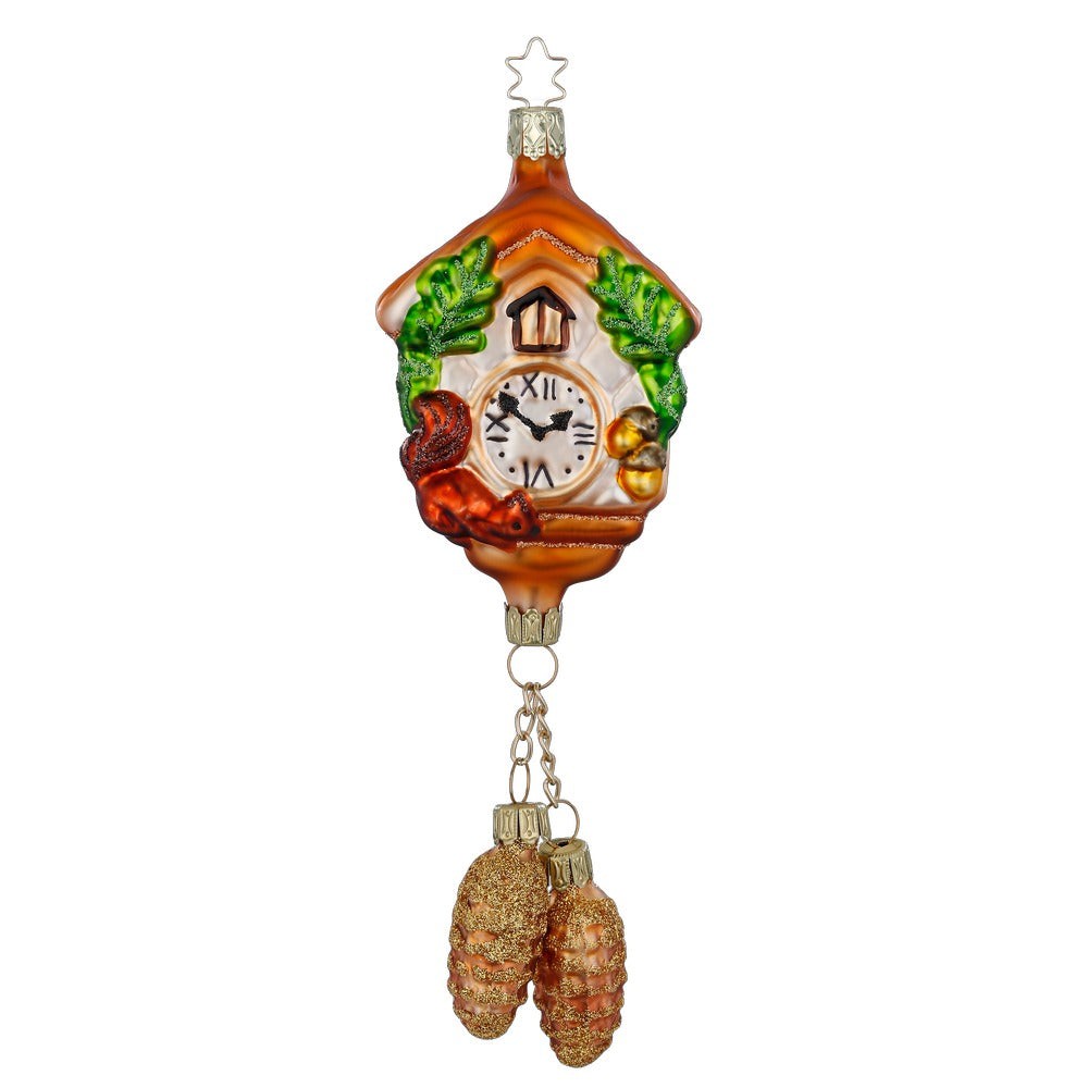 inge-glas-traditionelle-kuckucksuhr-christbaumschmuck-17-5-cm image 1