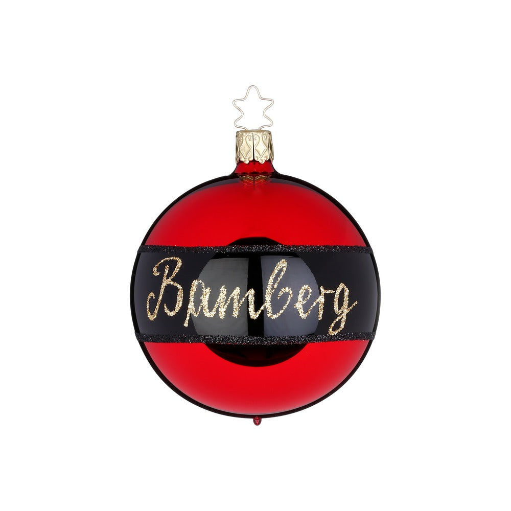 inge-glas-bamberg-christbaumkugel-rot-8-cm image 1