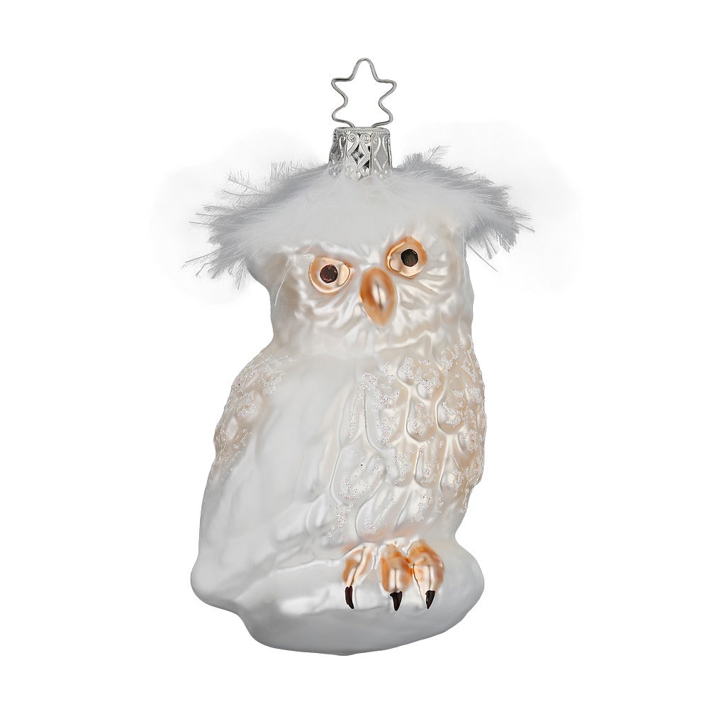 inge-glas-schneeeule-glas-eulen-figur-10-5-cm-wei image 1