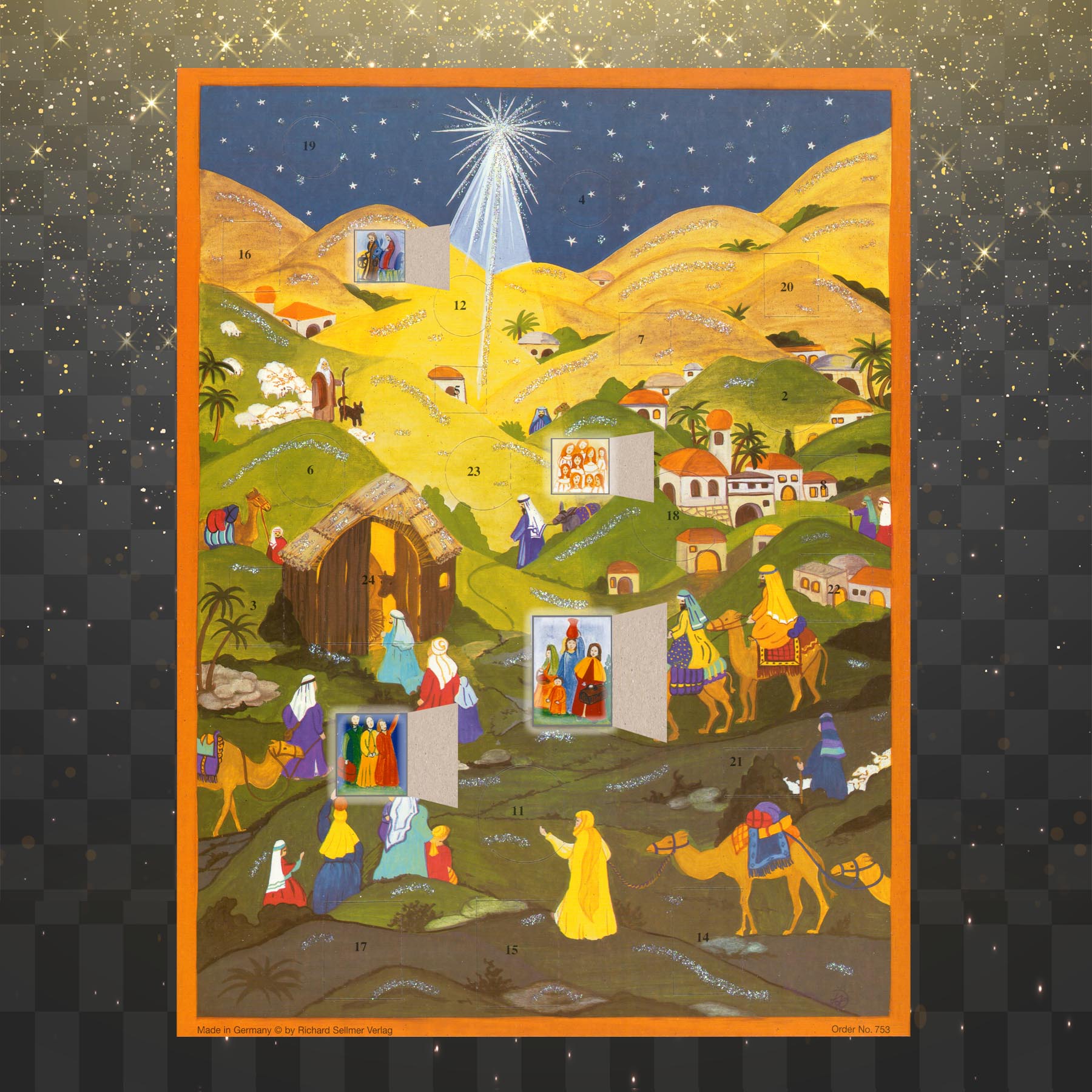 sellmer-verlag-adventskalender-in-den-h-geln-von-bethlehem-christliches-gro-form image 2