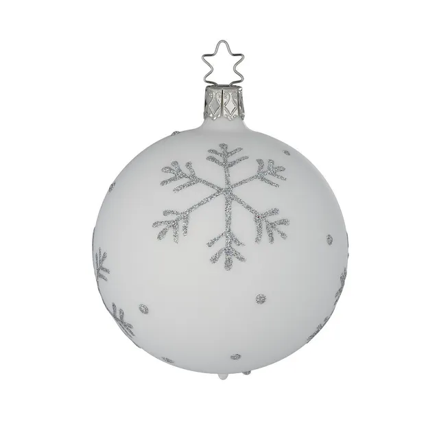 inge-glas-schneezauber-glas-baumkugel-8-cm image 1