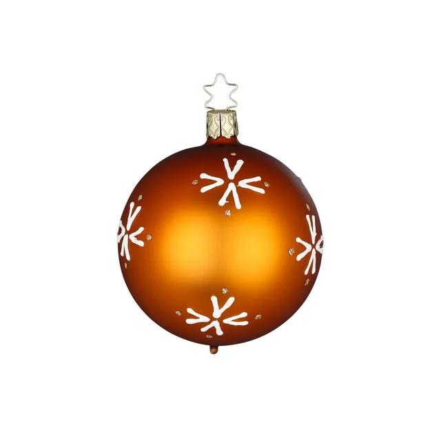 inge-glas-kuschelzeit-christbaumkugel-6-cm-braun image 1