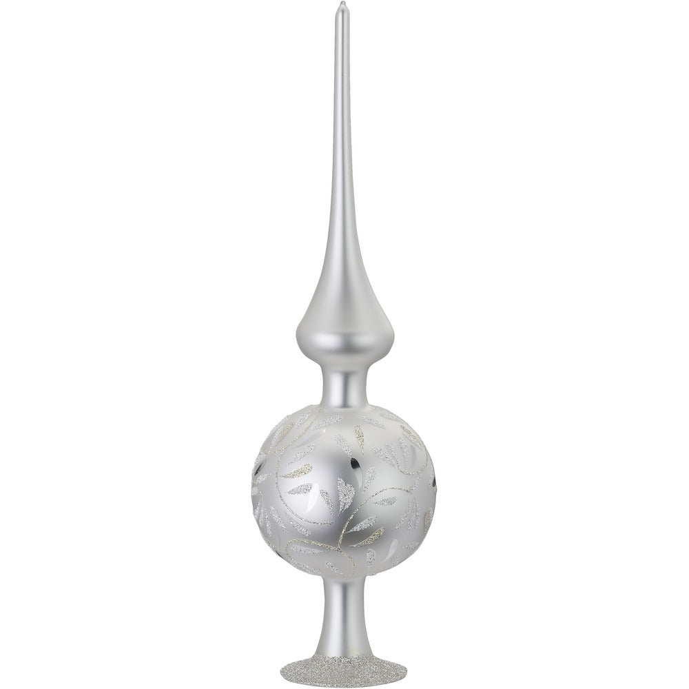 inge-glas-freudentanz-baumspitze-7x25-cm-wei-matt image 1