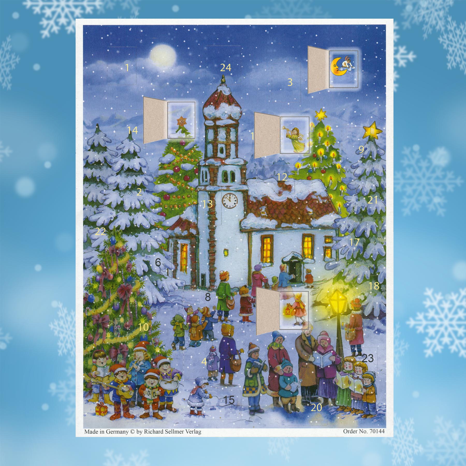 sellmer-verlag-adventskalender-weihnachtskapelle-gro-format-hochformat image 2