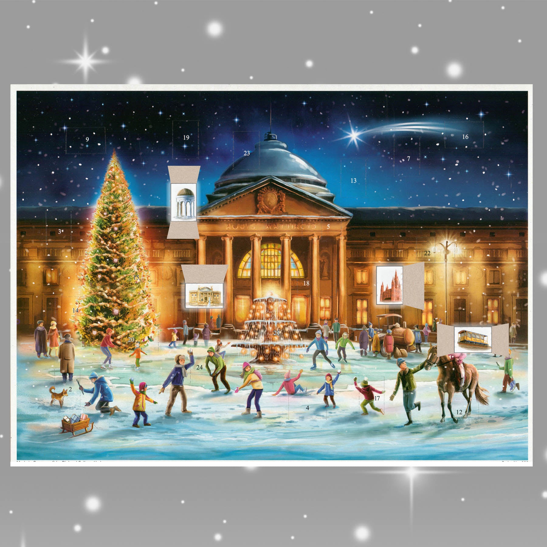 sellmer-verlag-adventskalender-wiesbaden-kurhaus-a3-querformat image 2