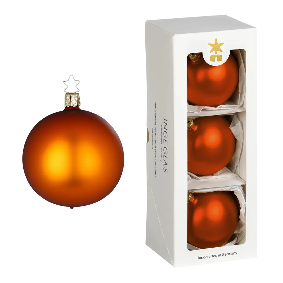 inge-glas-kugeln-kupferbraun-matt-8-cm-christbaumkugel-aus-glas image 1