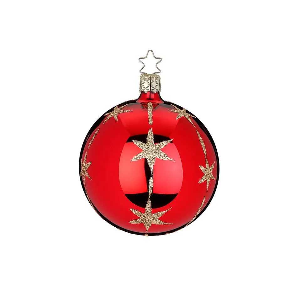 inge-glas-sternenflor-christbaumkugel-glas-rot-6-cm image 1