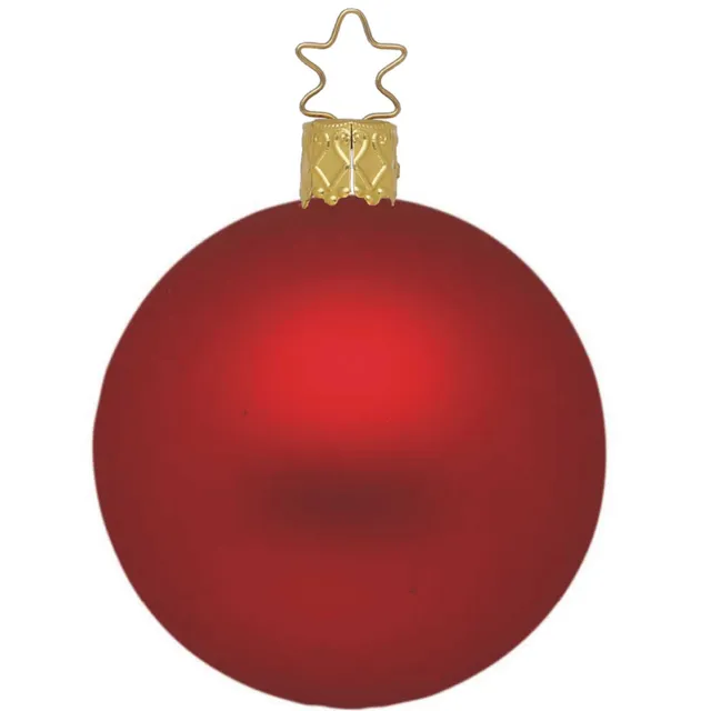 inge-glas-kugel-christbaumkugel-15-cm-ochsenblut-matt image 1