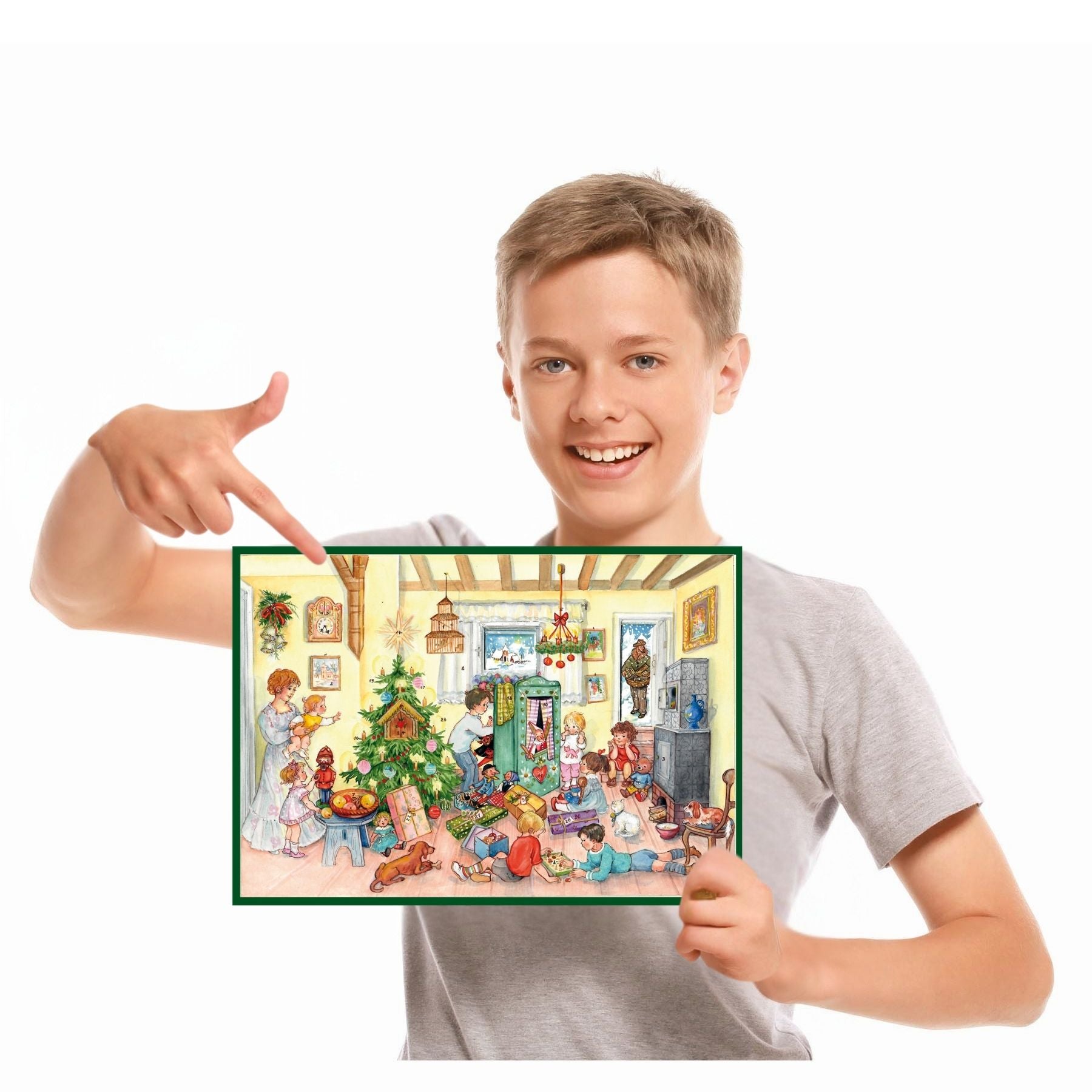 sellmer-verlag-adventskalender-bescherung-an-heilig-abend-f-r-kinder-gro-format image 4