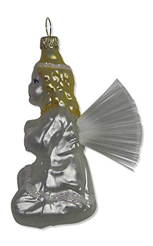 lauschaer-glas-engel-knieend-wei-matt-christbaumschmuck-mundgeblasen-handdekorie image 2
