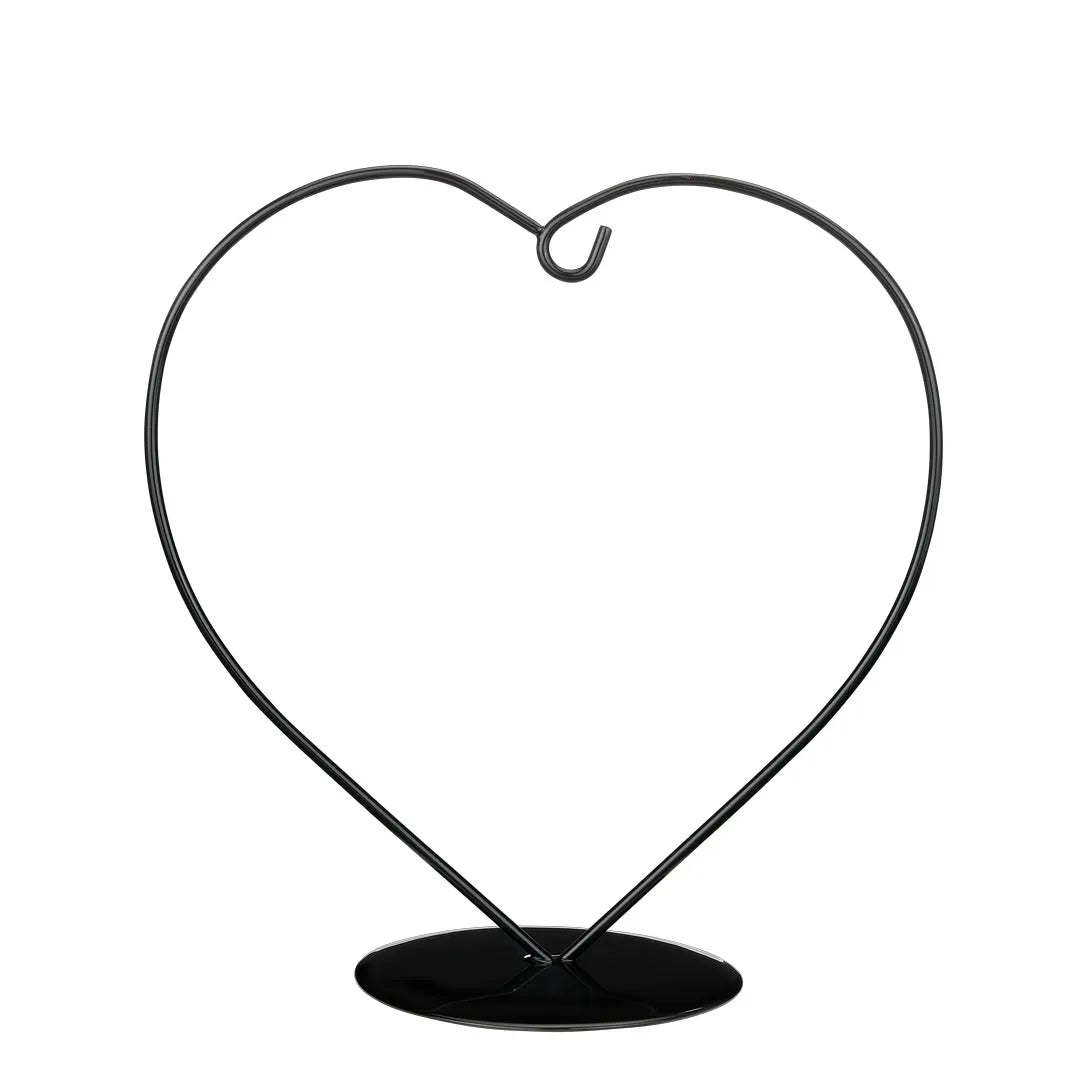 inge-glas-ornamentst-nder-schwarz-metall-16-5-cm image 1